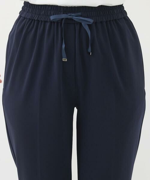 Maison de CINQ / メゾン ドゥ サンク ショート・ハーフ・半端丈パンツ | 【小さいサイズ/洗濯機で洗える】リラックステーパードパンツ | 詳細10