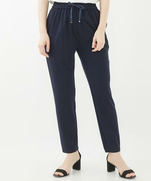 Maison de CINQ / メゾン ドゥ サンク ショート・ハーフ・半端丈パンツ | 【小さいサイズ/洗濯機で洗える】リラックステーパードパンツ | 詳細2