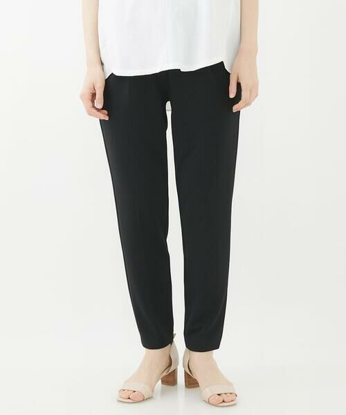 Maison de CINQ / メゾン ドゥ サンク ショート・ハーフ・半端丈パンツ | 【小さいサイズ/洗濯機で洗える】リラックステーパードパンツ | 詳細5