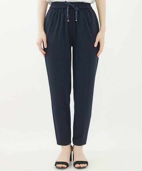 Maison de CINQ / メゾン ドゥ サンク ショート・ハーフ・半端丈パンツ | 【小さいサイズ/洗濯機で洗える】リラックステーパードパンツ | 詳細6