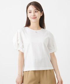 Maison de CINQ / メゾン ドゥ サンク カットソー | 【小さいサイズ】ツイストスリーブカットソー/洗える