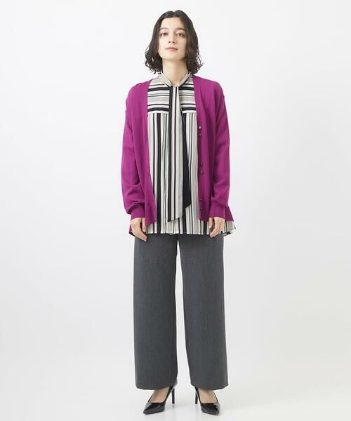 Maison de CINQ / メゾン ドゥ サンク シャツ・ブラウス | [セットアップ対応]マルチストライプボウタイブラウス | 詳細18