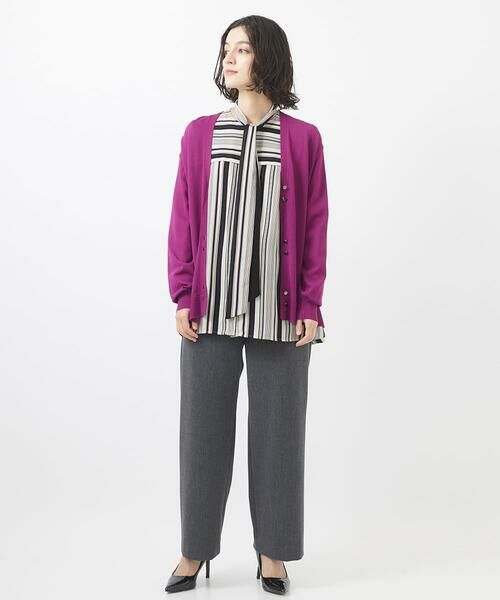 Maison de CINQ / メゾン ドゥ サンク シャツ・ブラウス | [セットアップ対応]マルチストライプボウタイブラウス | 詳細19