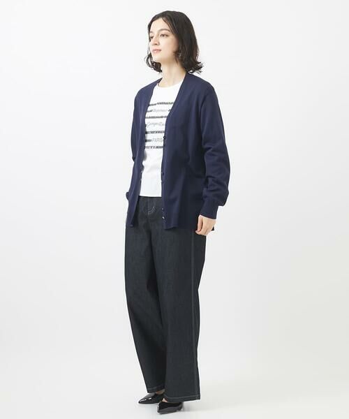Maison de CINQ / メゾン ドゥ サンク カーディガン・ボレロ | メタルボタンVネックカーディガン | 詳細20