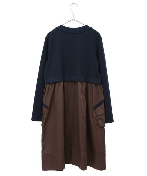 小さいサイズ/洗える】タフタジョイントフロントジップ