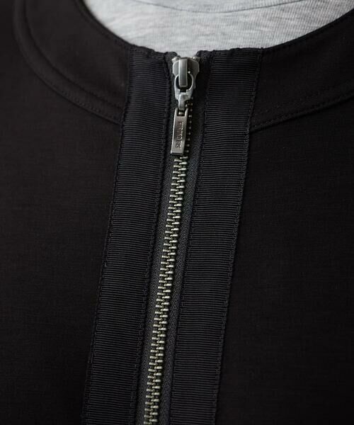 Maison de CINQ / メゾン ドゥ サンク ロング・マキシ丈ワンピース | 【小さいサイズ/洗える】タフタジョイントフロントジップワンピース | 詳細8