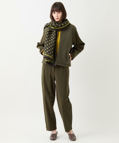 Maison de CINQ / メゾン ドゥ サンク マフラー・ショール・スヌード・ストール | 【小さいサイズ】プリーツストール | 詳細12