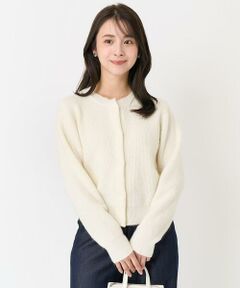 Maison de CINQ / メゾン ドゥ サンク カーディガン・ボレロ | 【小さいサイズ】ウール混ふわふわニットカーディガン/洗える