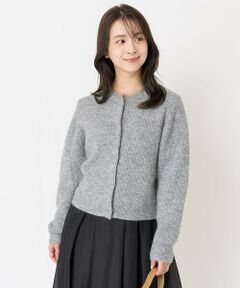 Maison de CINQ / メゾン ドゥ サンク カーディガン・ボレロ | 【小さいサイズ】ウール混ふわふわニットカーディガン/洗える