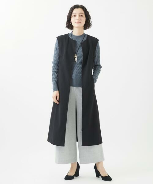 Maison de CINQ / メゾン ドゥ サンク ロング・マキシ丈スカート | [セットアップ対応]圧縮ジャージージャンパースカート | 詳細27