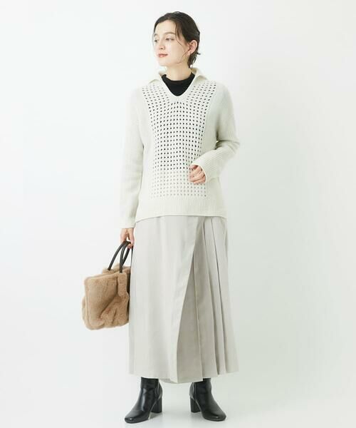 Maison de CINQ / メゾン ドゥ サンク ニット・セーター | [日本製]ホールガーメントレーシーニット | 詳細10