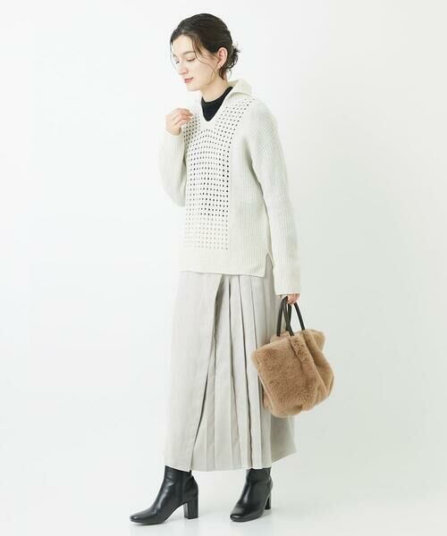 Maison de CINQ / メゾン ドゥ サンク ニット・セーター | [日本製]ホールガーメントレーシーニット | 詳細11