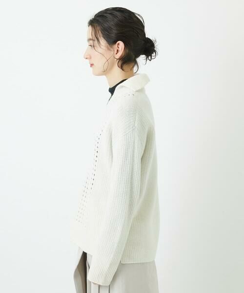 Maison de CINQ / メゾン ドゥ サンク ニット・セーター | [日本製]ホールガーメントレーシーニット | 詳細5