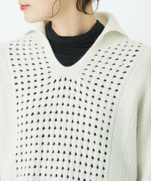 Maison de CINQ / メゾン ドゥ サンク ニット・セーター | [日本製]ホールガーメントレーシーニット | 詳細7