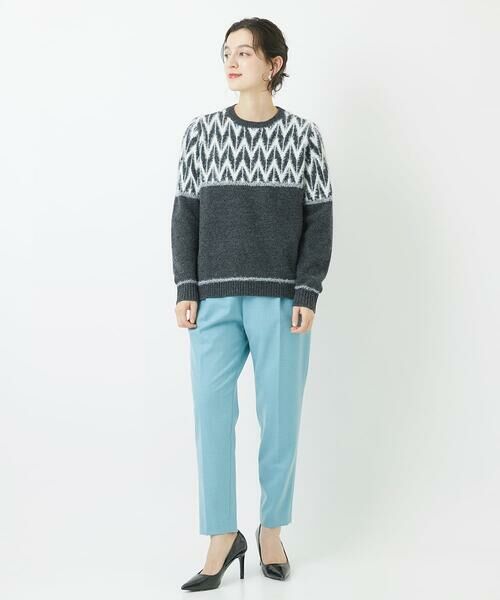 Maison de CINQ / メゾン ドゥ サンク ニット・セーター | シャギーモールジャガードニット | 詳細10