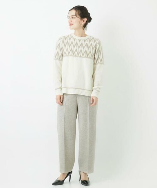 Maison de CINQ / メゾン ドゥ サンク ニット・セーター | シャギーモールジャガードニット | 詳細13