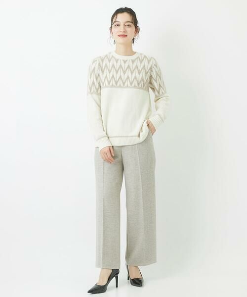 Maison de CINQ / メゾン ドゥ サンク ニット・セーター | シャギーモールジャガードニット | 詳細14