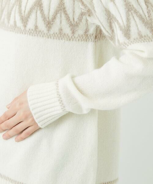 Maison de CINQ / メゾン ドゥ サンク ニット・セーター | シャギーモールジャガードニット | 詳細7