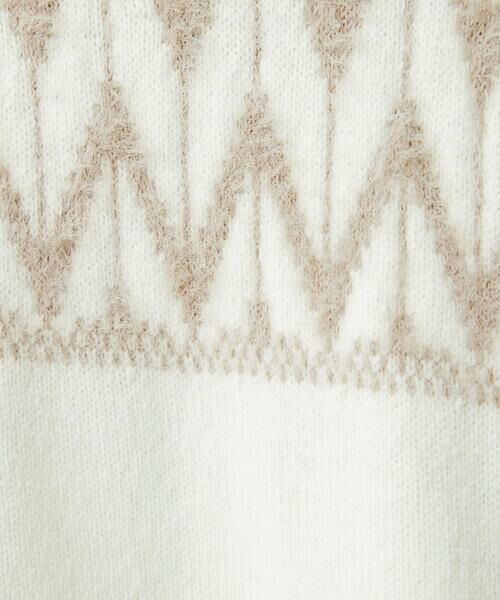 Maison de CINQ / メゾン ドゥ サンク ニット・セーター | シャギーモールジャガードニット | 詳細8