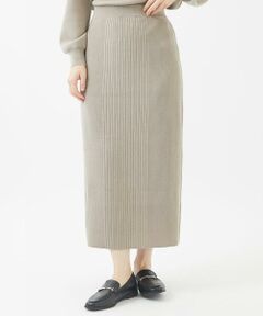 Maison de CINQ / メゾン ドゥ サンク ロング・マキシ丈スカート | [セットアップ対応]ウールブレンドニットスカート