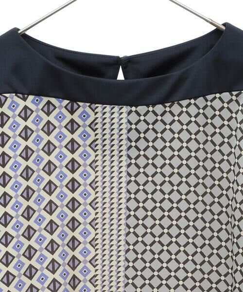 Maison de CINQ / メゾン ドゥ サンク シャツ・ブラウス | [セットアップ対応]ジオメトリックプリントブラウス | 詳細30