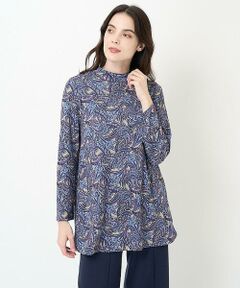 Maison de CINQ / メゾン ドゥ サンク カットソー | ペイズリープリントチュニックカットソー