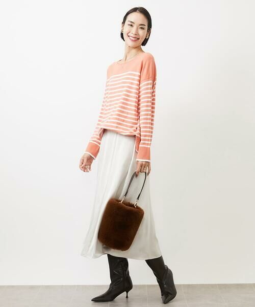 Maison de CINQ / メゾン ドゥ サンク ロング・マキシ丈スカート | [小さいサイズ]ヴィンテージサテンスカート | 詳細19