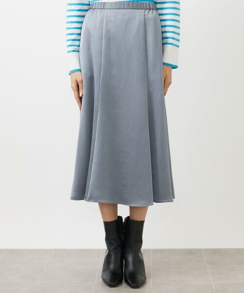 Maison de CINQ / メゾン ドゥ サンク ロング・マキシ丈スカート | [小さいサイズ]ヴィンテージサテンスカート | 詳細5