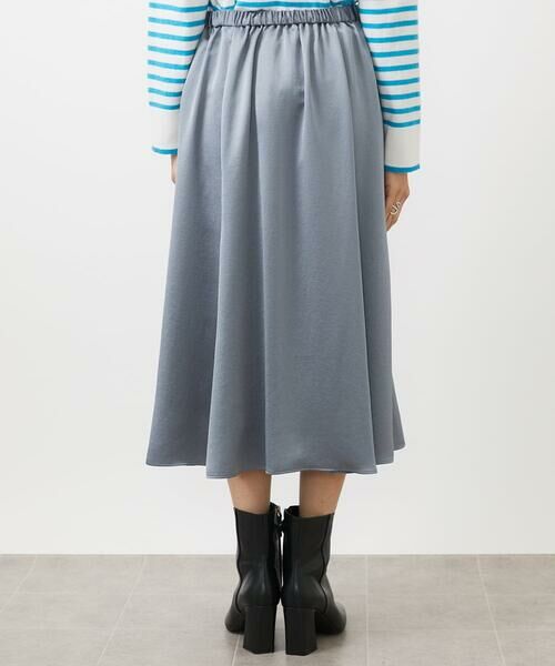 Maison de CINQ / メゾン ドゥ サンク ロング・マキシ丈スカート | [小さいサイズ]ヴィンテージサテンスカート | 詳細7