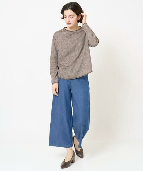 Maison de CINQ / メゾン ドゥ サンク カットソー | [リバーシブル]千鳥プリントカットソー | 詳細23