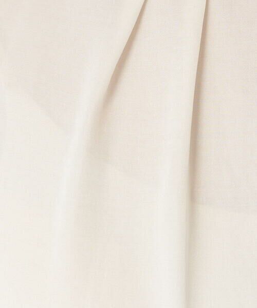 Maison de CINQ / メゾン ドゥ サンク シャツ・ブラウス | 【小さいサイズ】フリルネックデザインサテンワッシャーブラウス/洗える | 詳細13