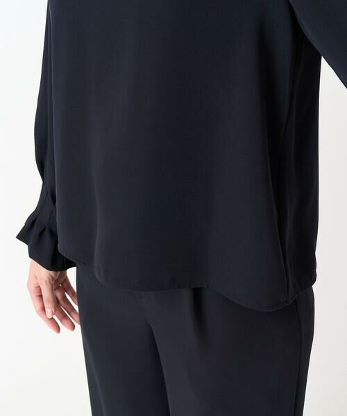 Maison de CINQ / メゾン ドゥ サンク シャツ・ブラウス | 【小さいサイズ】タックフリルデザインスリーブブラウス/撥水加工/洗える/セットアップ対応 | 詳細10