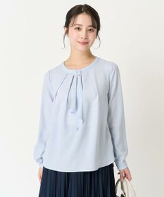 Maison de CINQ / メゾン ドゥ サンク シャツ・ブラウス | 【小さいサイズ】マルチwayボウタイブラウス/洗える