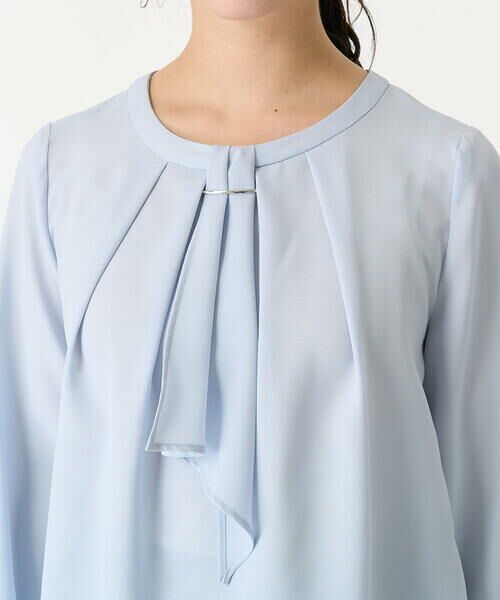 Maison de CINQ / メゾン ドゥ サンク シャツ・ブラウス | 【小さいサイズ】マルチwayボウタイブラウス/洗える | 詳細8