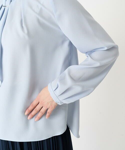 Maison de CINQ / メゾン ドゥ サンク シャツ・ブラウス | 【小さいサイズ】マルチwayボウタイブラウス/洗える | 詳細9