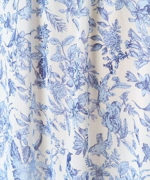 Maison de CINQ / メゾン ドゥ サンク ロング・マキシ丈スカート | 【小さいサイズ】花柄シフォンスカート/丈の長さが選べる/洗える | 詳細13
