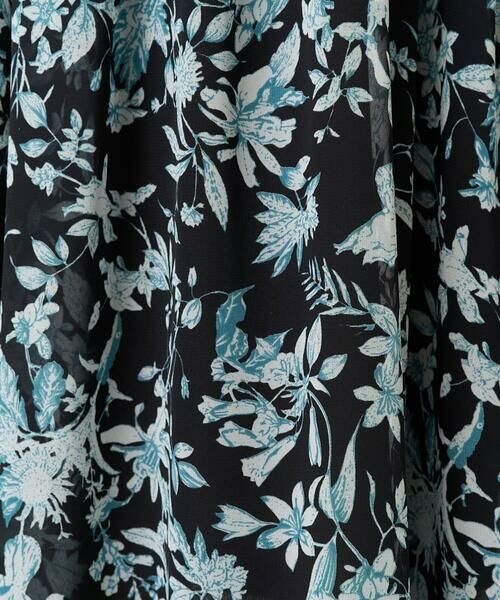 Maison de CINQ / メゾン ドゥ サンク ロング・マキシ丈スカート | 【小さいサイズ】花柄シフォンスカート/丈の長さが選べる/洗える | 詳細14