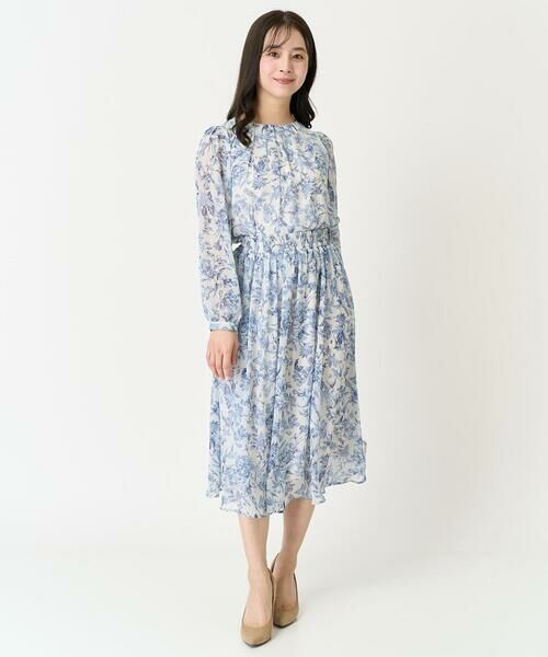 Maison de CINQ / メゾン ドゥ サンク ロング・マキシ丈スカート | 【小さいサイズ】花柄シフォンスカート/丈の長さが選べる/洗える | 詳細20