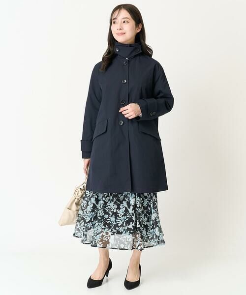 Maison de CINQ / メゾン ドゥ サンク ロング・マキシ丈スカート | 【小さいサイズ】花柄シフォンスカート/丈の長さが選べる/洗える | 詳細26