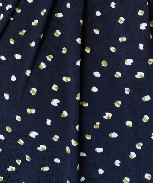 Maison de CINQ / メゾン ドゥ サンク カットソー | 【小さいサイズ】アニマル調ドット柄ジャージーカットソー/洗える | 詳細10