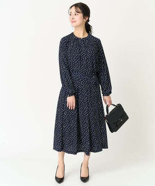 Maison de CINQ / メゾン ドゥ サンク カットソー | 【小さいサイズ】アニマル調ドット柄ジャージーカットソー/洗える | 詳細11