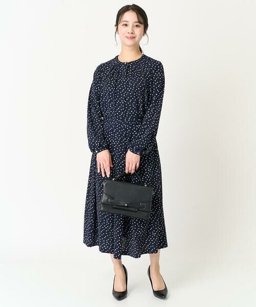 Maison de CINQ / メゾン ドゥ サンク カットソー | 【小さいサイズ】アニマル調ドット柄ジャージーカットソー/洗える | 詳細13