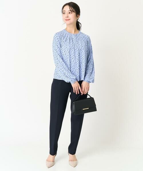 Maison de CINQ / メゾン ドゥ サンク カットソー | 【小さいサイズ】アニマル調ドット柄ジャージーカットソー/洗える | 詳細18