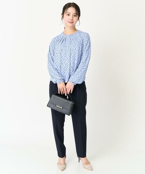 Maison de CINQ / メゾン ドゥ サンク カットソー | 【小さいサイズ】アニマル調ドット柄ジャージーカットソー/洗える | 詳細19