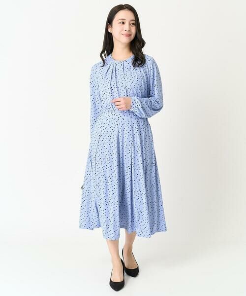 Maison de CINQ / メゾン ドゥ サンク カットソー | 【小さいサイズ】アニマル調ドット柄ジャージーカットソー/洗える | 詳細20