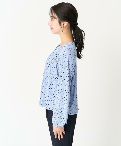 Maison de CINQ / メゾン ドゥ サンク カットソー | 【小さいサイズ】アニマル調ドット柄ジャージーカットソー/洗える | 詳細4