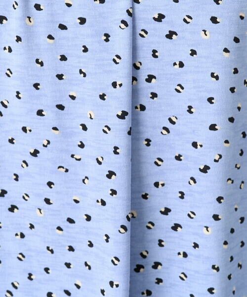 Maison de CINQ / メゾン ドゥ サンク カットソー | 【小さいサイズ】アニマル調ドット柄ジャージーカットソー/洗える | 詳細9