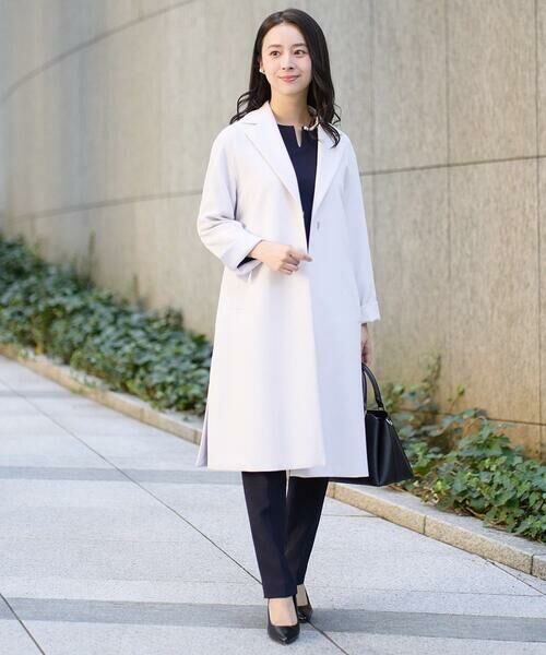 Maison de CINQ / メゾン ドゥ サンク チノ・ワークパンツ | 【小さいサイズ】ベーシックテーパードパンツ/制菌加工/洗える/セットアップ対応 | 詳細19