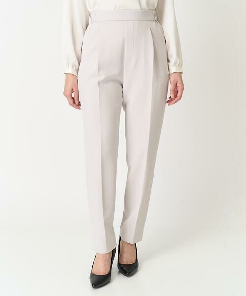 Maison de CINQ / メゾン ドゥ サンク チノ・ワークパンツ | 【小さいサイズ】ベーシックテーパードパンツ/制菌加工/洗える/セットアップ対応 | 詳細2