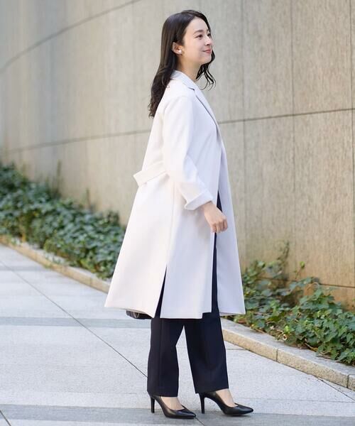 Maison de CINQ / メゾン ドゥ サンク チノ・ワークパンツ | 【小さいサイズ】ベーシックテーパードパンツ/制菌加工/洗える/セットアップ対応 | 詳細20